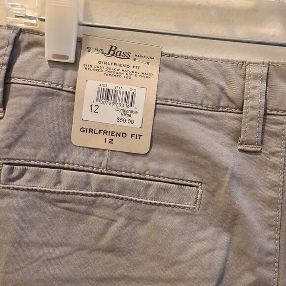 G.H Bass Co women girlfriend fit pants size 12 - Picture 5 of 5